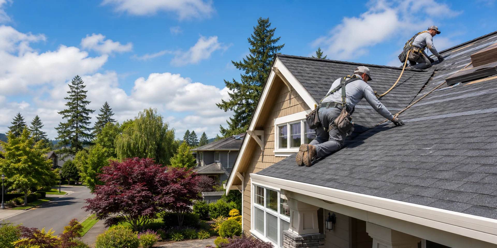 Roofing services in Beaverton, Oregon