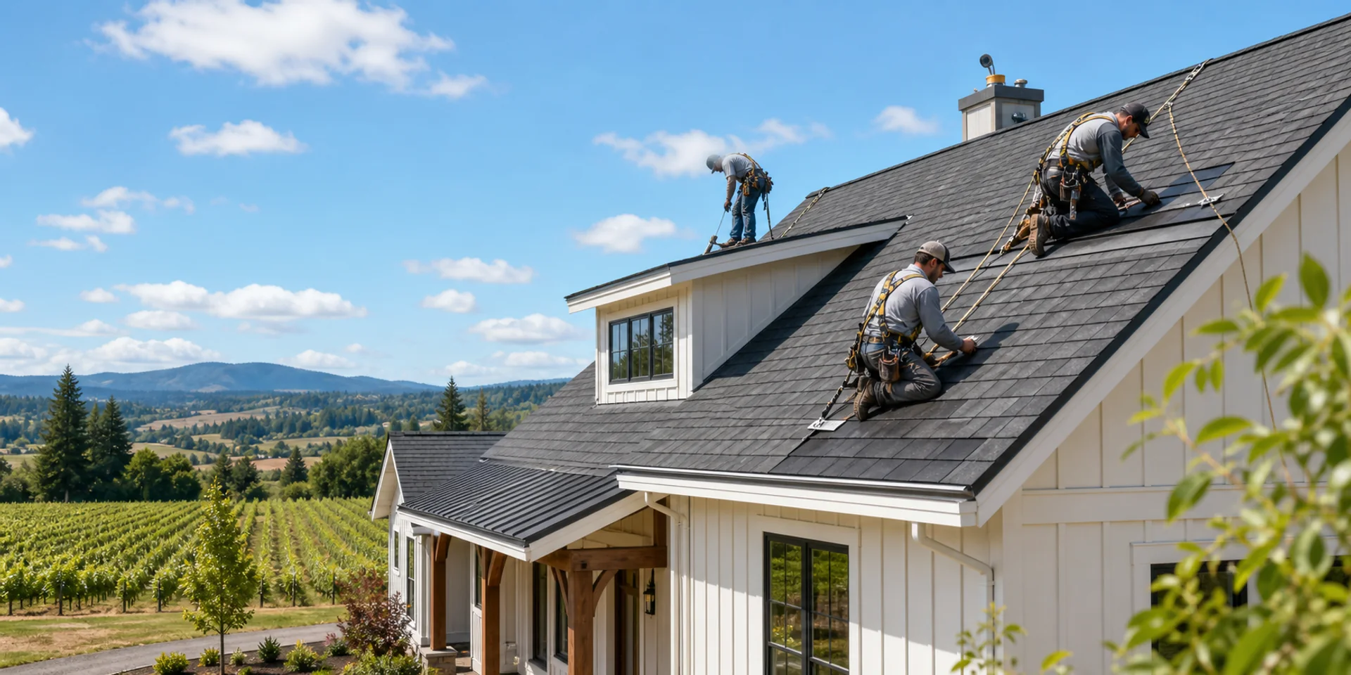 Roofing services in Hillsboro, Oregon